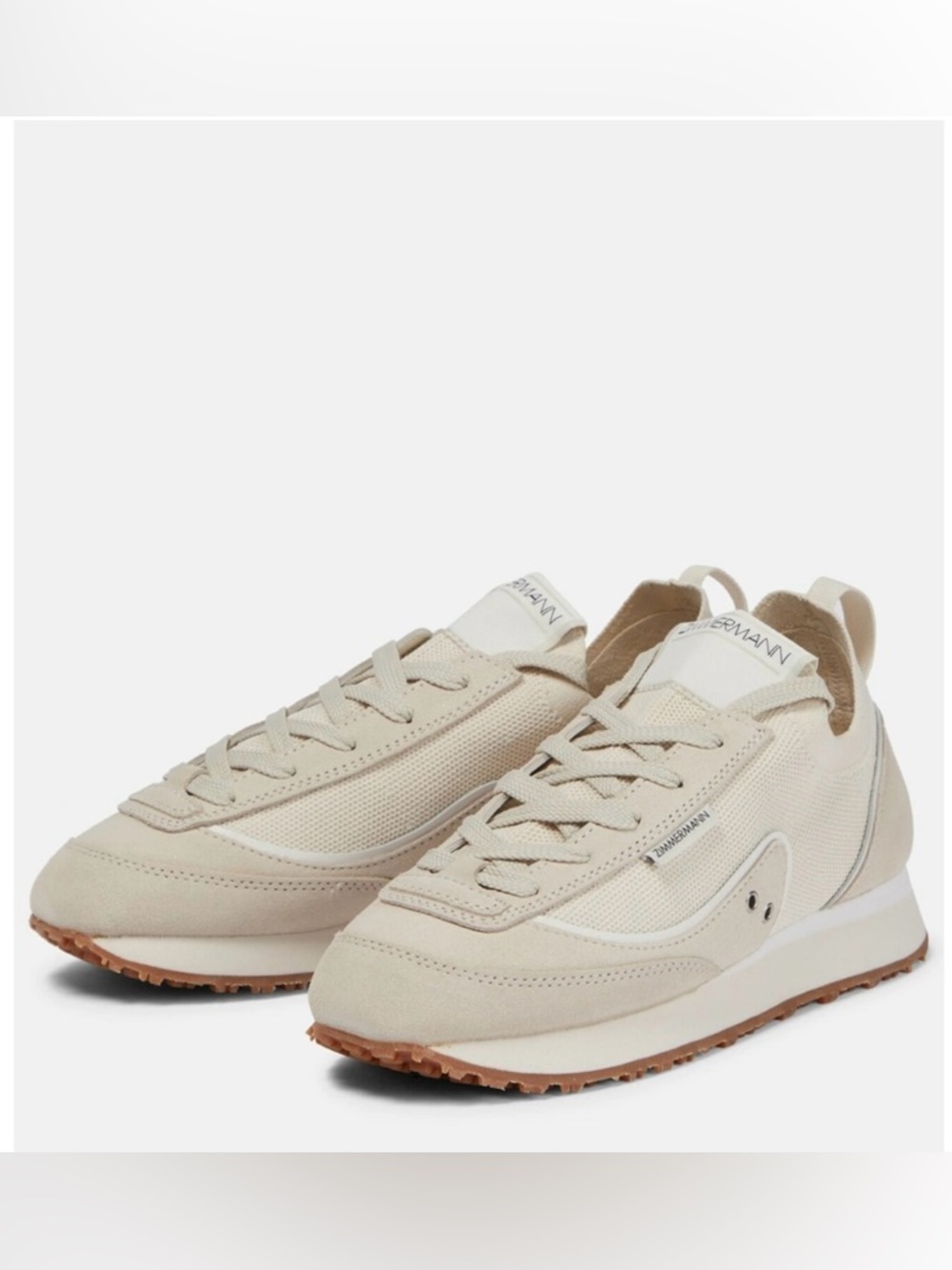 Zimmermann Retro Knit Suede Sneakers women’s size 36